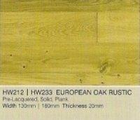 JURA EUROPEAN OAK RUSTIC SOLID WOOD FLOORING